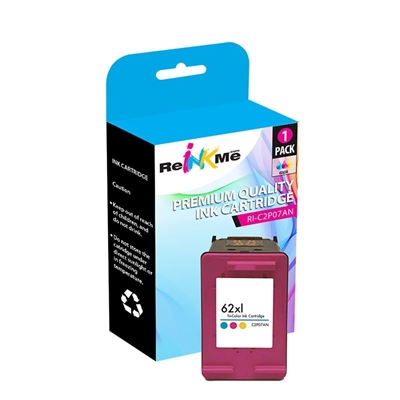 HP 62 C2P06AN Compatible Tri-Color Ink Cartridge