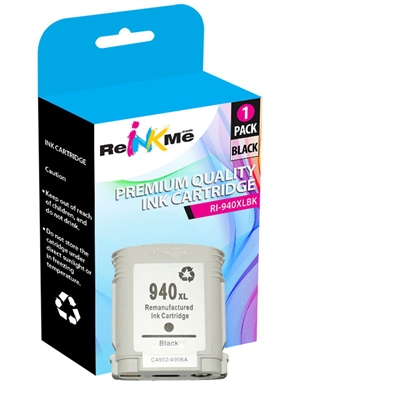 HP 940XL C4906AN Black Compatible Ink Cartridge