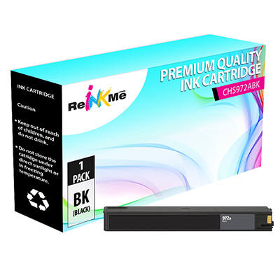 HP F6T80AN 972A Black Compatible Ink Cartridge