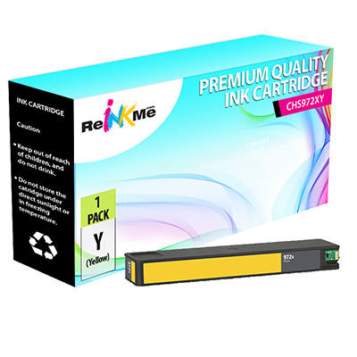 HP L0S04AN 972X Yellow Compatible Ink Cartridge