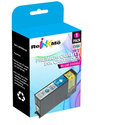 Lexmark 150XL 14N1615 Cyan Compatible Ink Cartridge