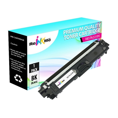 Brother TN-221BK Black Compatible Toner Cartridge