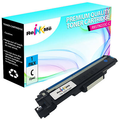 Brother TN-223 Cyan Compatible Toner Cartridge (Chip Included)