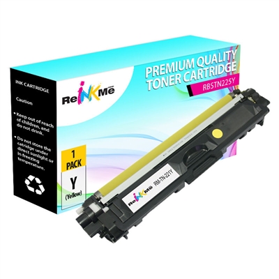 Brother TN-225Y Yellow Compatible Toner Cartridge