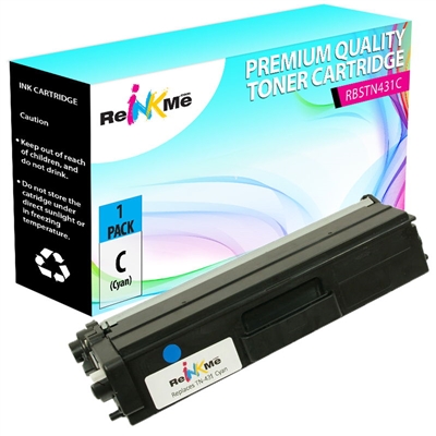 Brother TN-431 Cyan Compatible Toner Cartridge