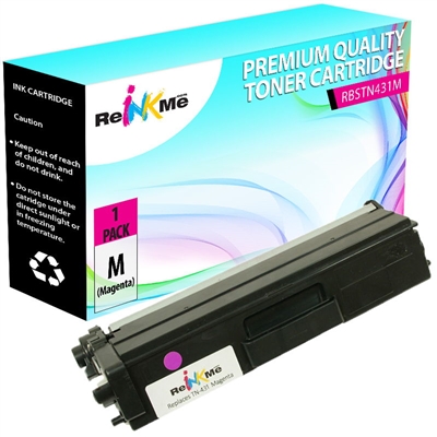 Brother TN-431 Magenta Compatible Toner Cartridge