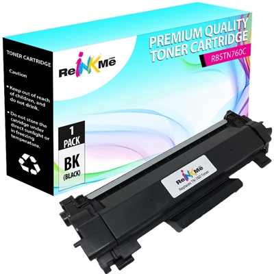 Brother TN-760 Compatible Toner Cartridge (Chip Included)