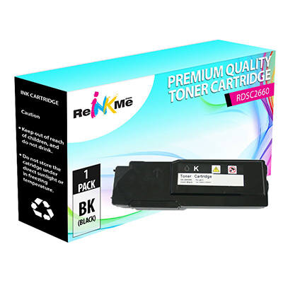 Dell 593-BBBU High Yield Black Compatible Toner Cartridge