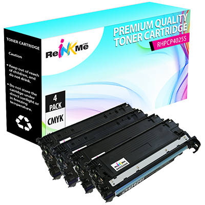 HP 647A Black & 648A Color Compatible Toner Cartridge Set