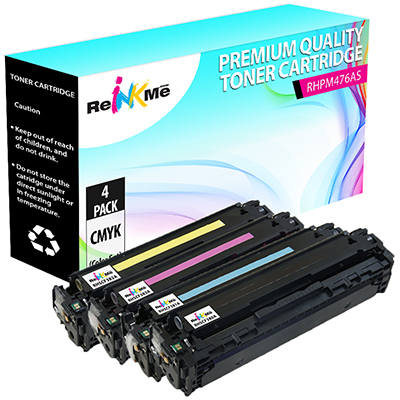 HP 312A Black & Color Compatible Toner Cartridge Set