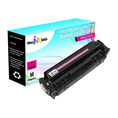 HP CC533A Magenta Compatible Toner Cartridge