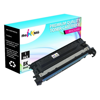 HP CE250X Black Compatible High Yield Toner Cartridge