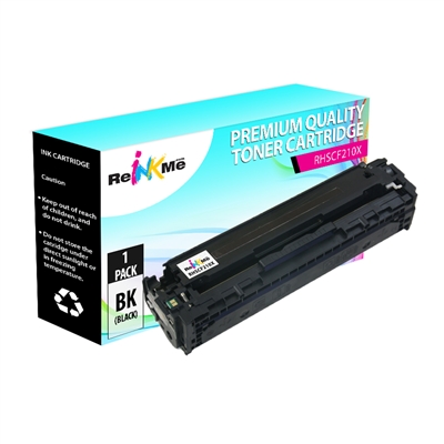 HP CF210X 131X Black Compatible High Yield Toner Cartridge