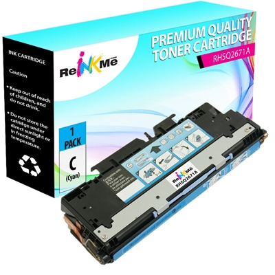 HP Q2671A Cyan Compatible Toner Cartridge