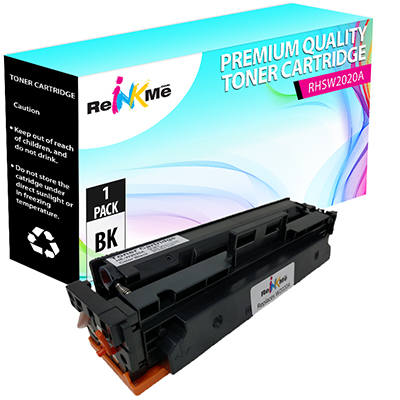 HP W2020A 414A Black Compatible Toner Cartridge (With Chip) 