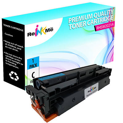 HP W2021A 414A Cyan Compatible Toner Cartridge (With Chip)