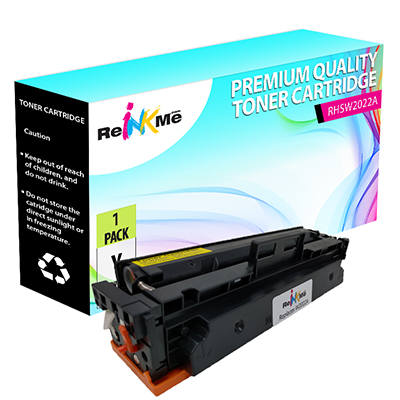 HP W2022A 414A Yellow Compatible Toner Cartridge (With Chip)