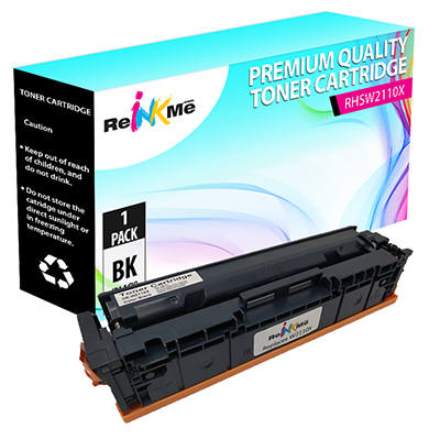 HP W2110X 206X Black Compatible Toner Cartridge