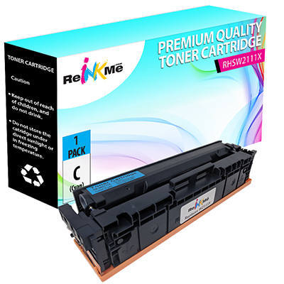 HP W2111X 206X Cyan Compatible Toner Cartridge