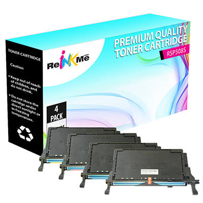 Samsung 508L Compatible Black & Color Toner Cartridge Set