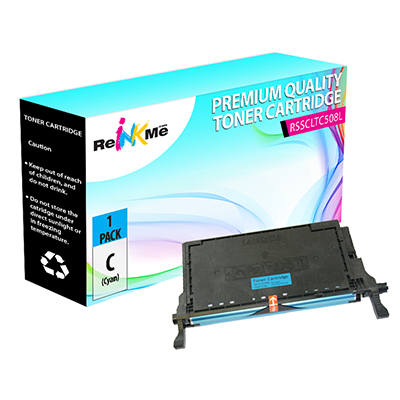 Samsung CLT-C508L Cyan Compatible Toner Cartridge