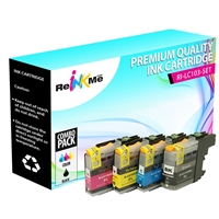 Brother LC103BK LC103C LC103Y LC103M Compatible Ink Cartridges