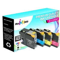 Brother LC20EBK LC20EC LC20EY LC20EM Compatible Ink Cartridges