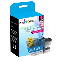 Brother LC3013C XL Cyan Compatible Ink Cartridge