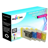 Brother LC51BK LC51C LC51Y LC51M Compatible Ink Cartridges