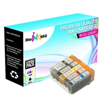 Canon PGI-225 Black & CLI-226 Color Compatible Ink Cartridge Set