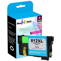 Epson 812XL T812XL220 Cyan Ink Cartridge - Remanufactured