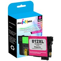 Epson 812XL T812XL330 Magenta Ink Cartridge - Remanufactured