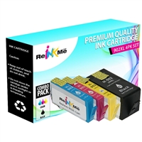 HP 902XL Black & 3 Color Compatible Ink Cartridge Set