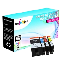 HP 934XL Black & 935XL Color 4 Pack Compatible Ink Cartridges