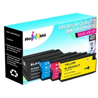 HP 952XL Black & 3 Color Compatible Ink Cartridge Set