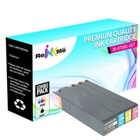 HP 970XL Black & 971XL Color 4 Pack Compatible Ink Cartridges