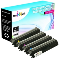 Brother TN-433 Compatible Color Toner Cartridge Set