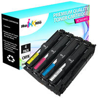 Canon 054H Black & Color Compatible Toner Cartridge Set