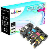 Dell 1250C Black & Color Compatible Toner Cartridge Set