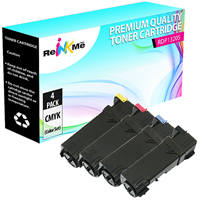 Dell 1320C Black & Color Compatible Toner Cartridge Set