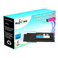 Dell 593-BBBT High Yield Cyan Compatible Toner Cartridge