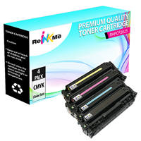 HP 304A Compatible Black & Color Toner Cartridge Set