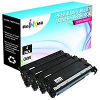 HP 647A Black & 648A Color Compatible Toner Cartridge Set
