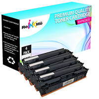 HP M283 Black & Color High Yield Compatible Toner Set