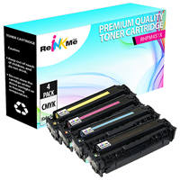 HP 305X Black & 305A Color Compatible Toner Cartridge Set