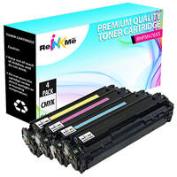 HP 312X Black & Color Compatible Toner Cartridge Set