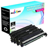 HP 507X Black & Color Compatible Toner Cartridge Set