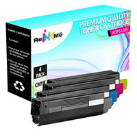 Okidata C5100N Black & Color 4-Pack Compatible Toner Cartridge Set