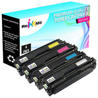 Samsung 504S Compatible Black & Color Toner Cartridge Set