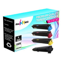 Kyocera TK-5197 K/C/M/Y Compatible Toner Cartridge Set